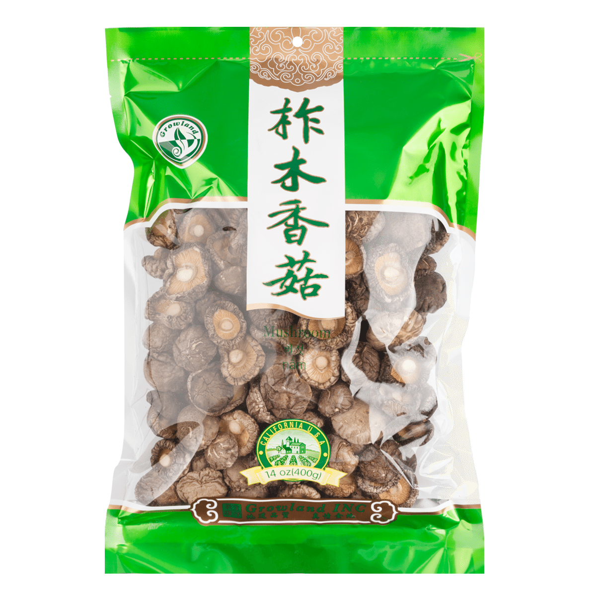 Growland 표고버섯 400 그램