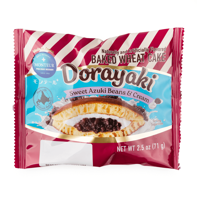 Get Monteur Dorayaki Hokkaido Azuki 2.5 oz Delivered | Weee! Asian