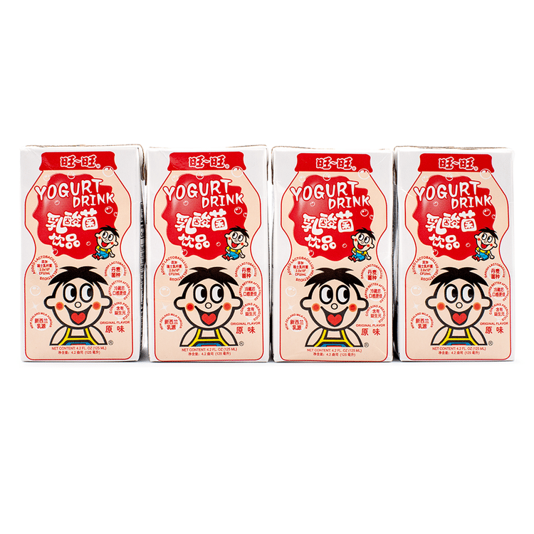 Get Want Want Yogurt Drink, Original Flavor 125 ml*4 pack