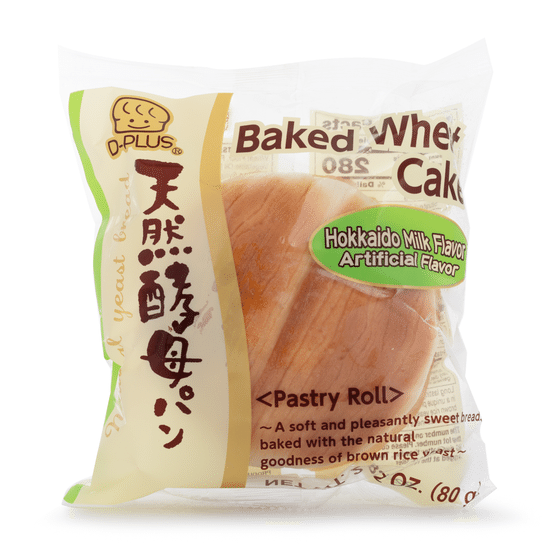 weee_bakery_D-Plus 天然酵母パン 北海道クリーム味　冷凍 80 グラム