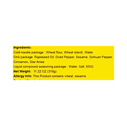 BAOBAO Cold Noodle 318 g