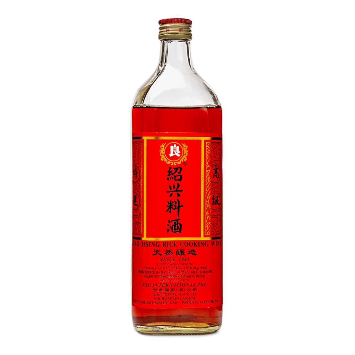 Liang Shao Hsing Rice Cooking Wine 750 ml