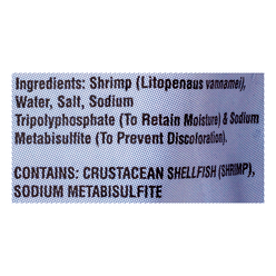 Asian White Peeled Tail-Off Shrimp, 26-30ct, Frozen 2 lb