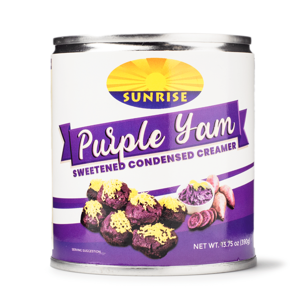 Sunrise ครีมเทียมข้นหวาน รสเผือก (อูเบะ) 390 กรัม