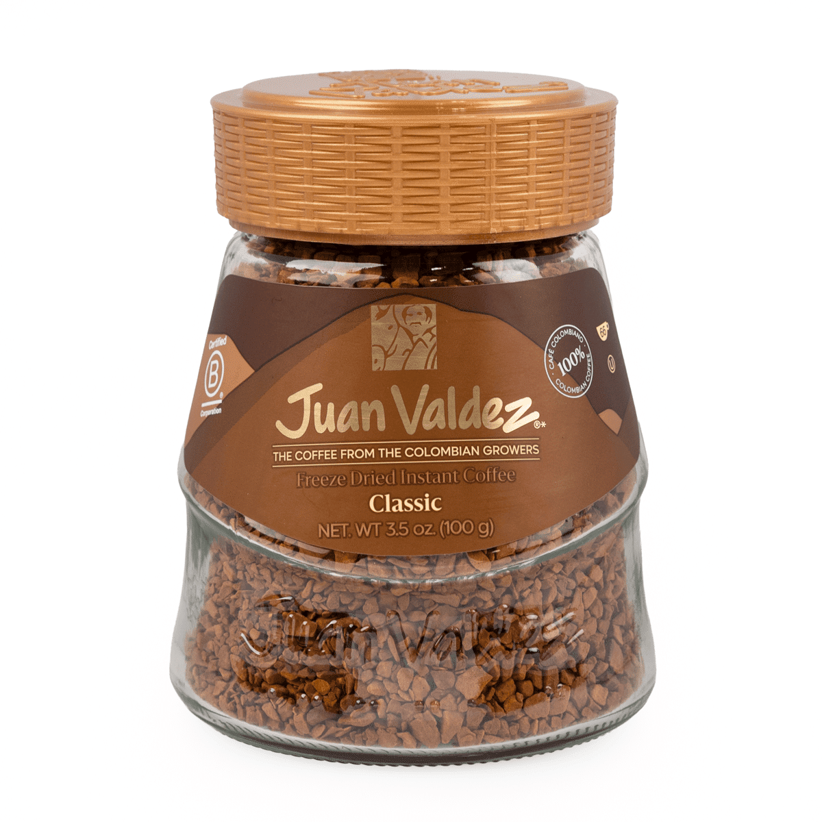 Juan Valdez 클래식 동결건조 인스턴트 커피 95 그램