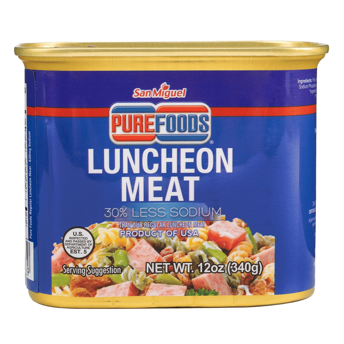 San Miguel Purefoods 저염 런천미트 12 온스