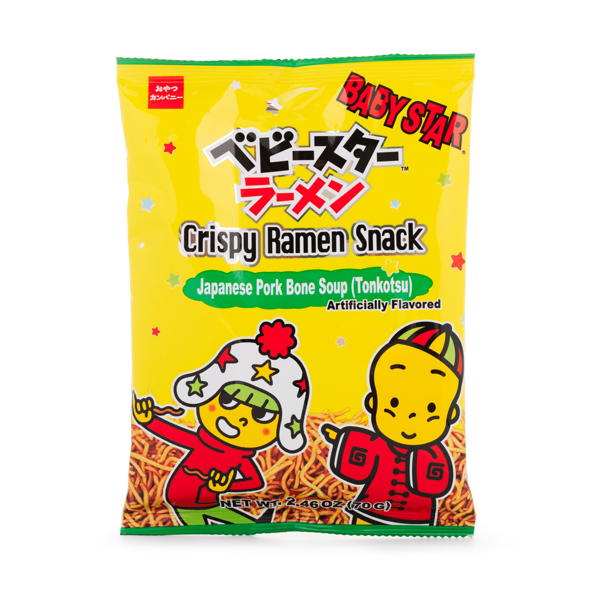 Baby Star 라멘 스낵 돈코츠맛 70 그램