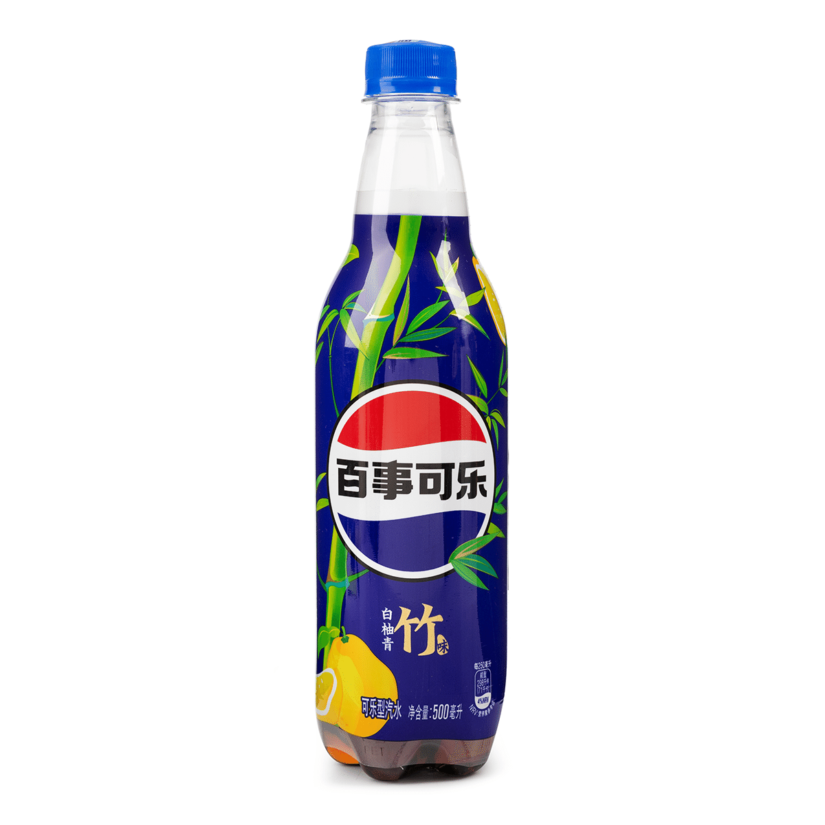 Pepsi 화이트 포멜로 그린 대나무향 탄산음료 500 밀리리터