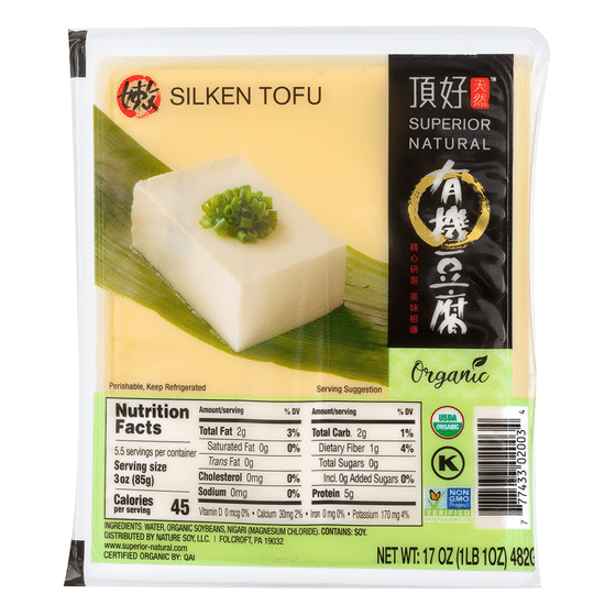 weee_tofuplantbased_Superior Natural Organic Silken Tofu 16 oz