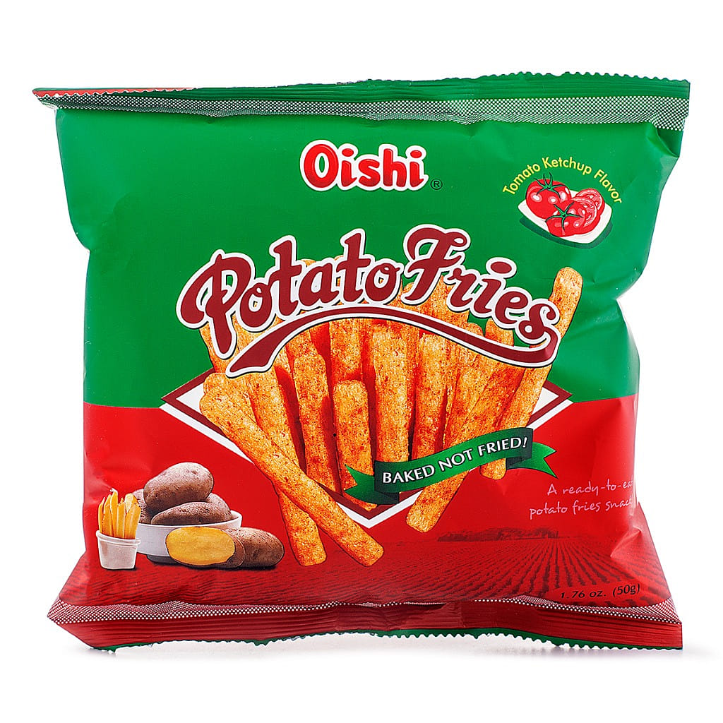 Oishi 감자칩 케첩맛 50 그램*50 팩