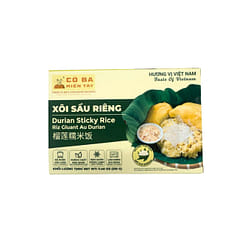 Co Ba Mien Tay Durian Sticky Rice, Frozen 210 그램