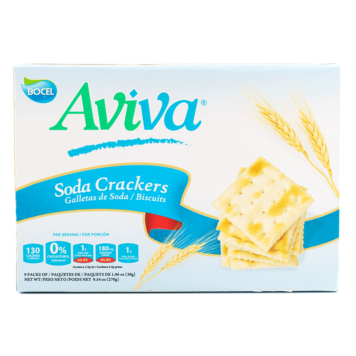 Aviva Soda Crackers 9.54 oz