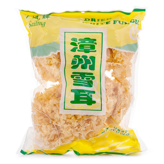 weee_dried_Sailing Zhangzhou Dried Snow White Fungus 12 oz