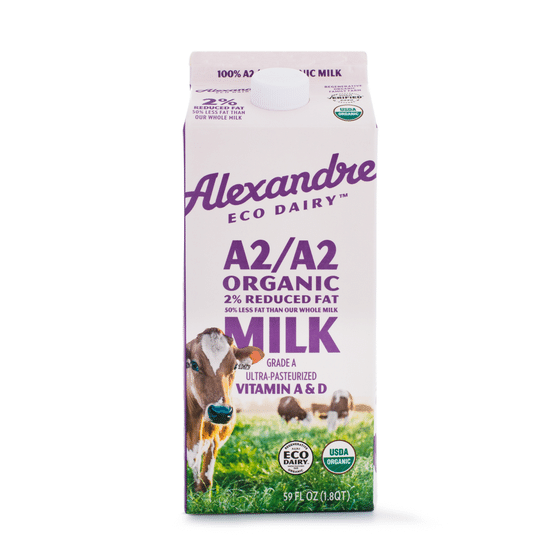 weee_dairy_Alexander Organic A2 Reduced Fat 2% 59 oz 59 oz