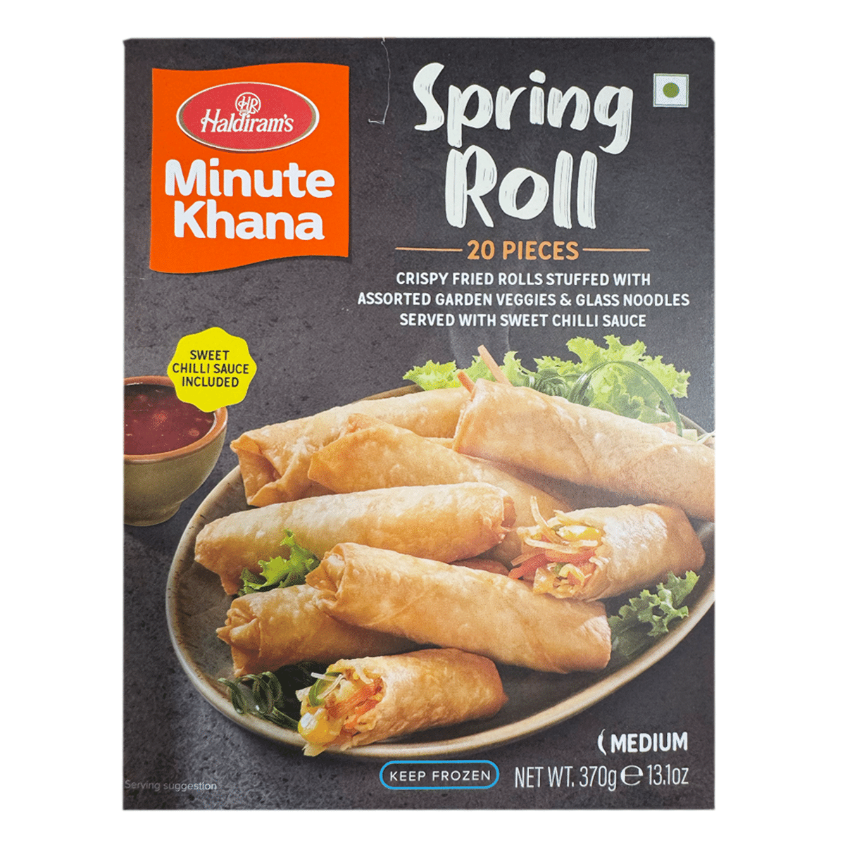 Haldiram's Veggie Spring Roll 20pcs, Frozen 310 g