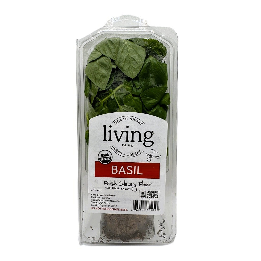 Organic Living Basil 1 개