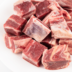 Beef Rough Flank Cube Cut for Stew, Frozen 2 lb
