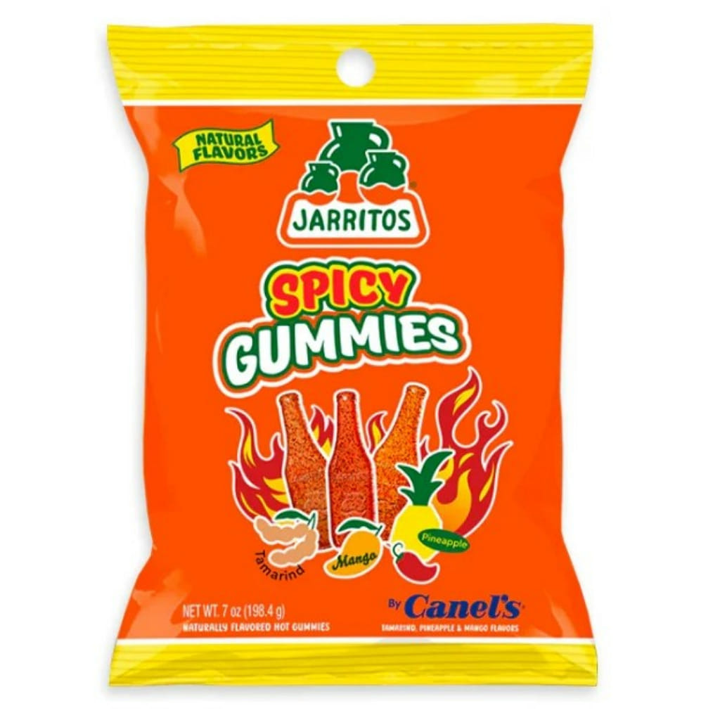 Balas de goma Jarritos picantes 7 oz