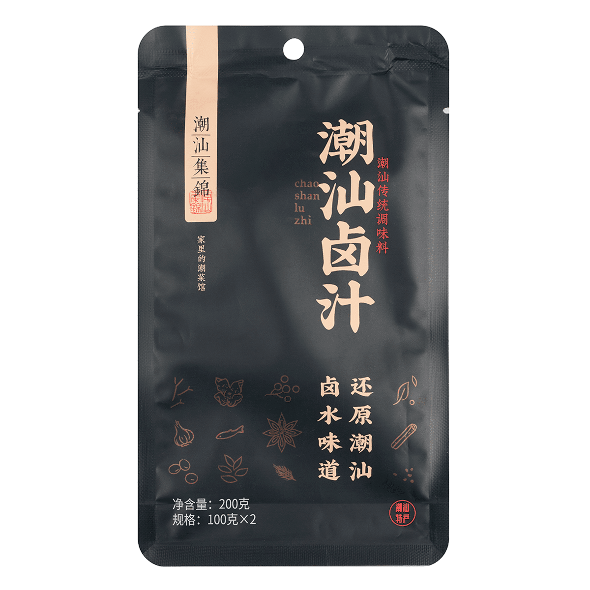 Chaoshan Assorted Five-Spice Braised Sauce(100g*2) 200 g