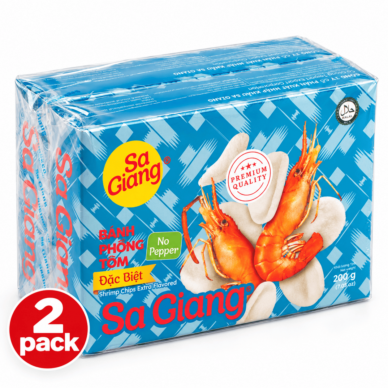 Sa Giang Shrimp Chips 200 g*2 pack