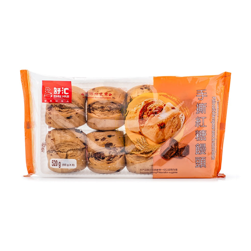 Shu Hui Steamed Buns with Brown Sugar, Frozen 520 g