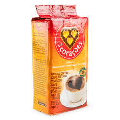3 Coracoes Traditional Coffee 500 g