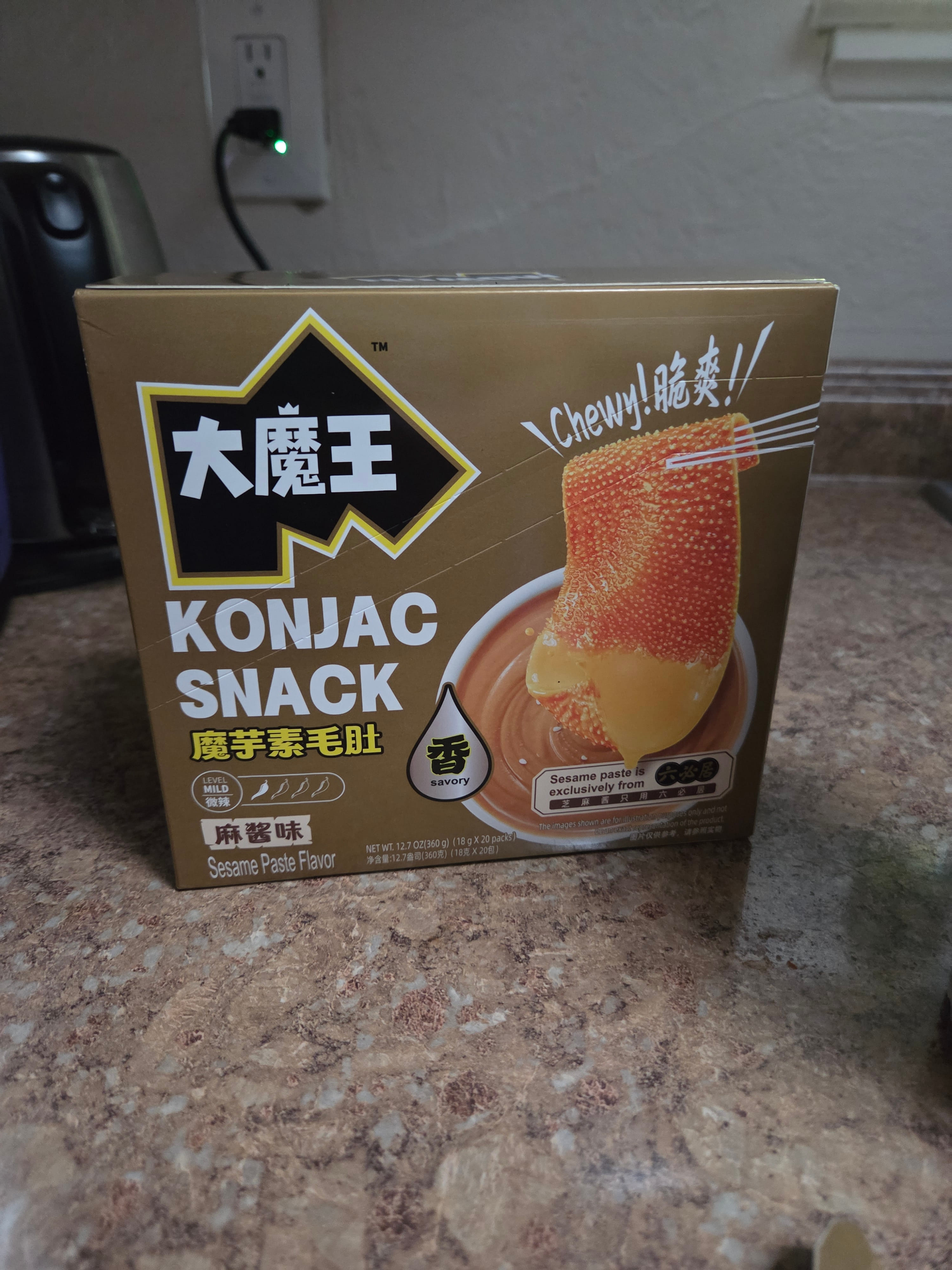 Get MOWON KONJAC SNACKS- SESAME 360 g Delivered | Weee! Asian Market