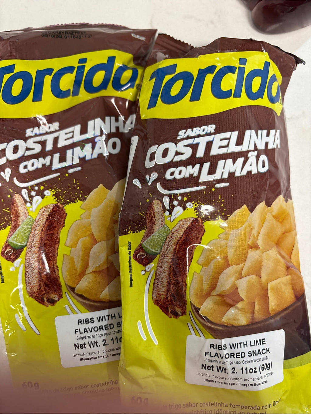 Get Snack Torcida Ribs with Lime flavour 60 g Delivered | MásGusto