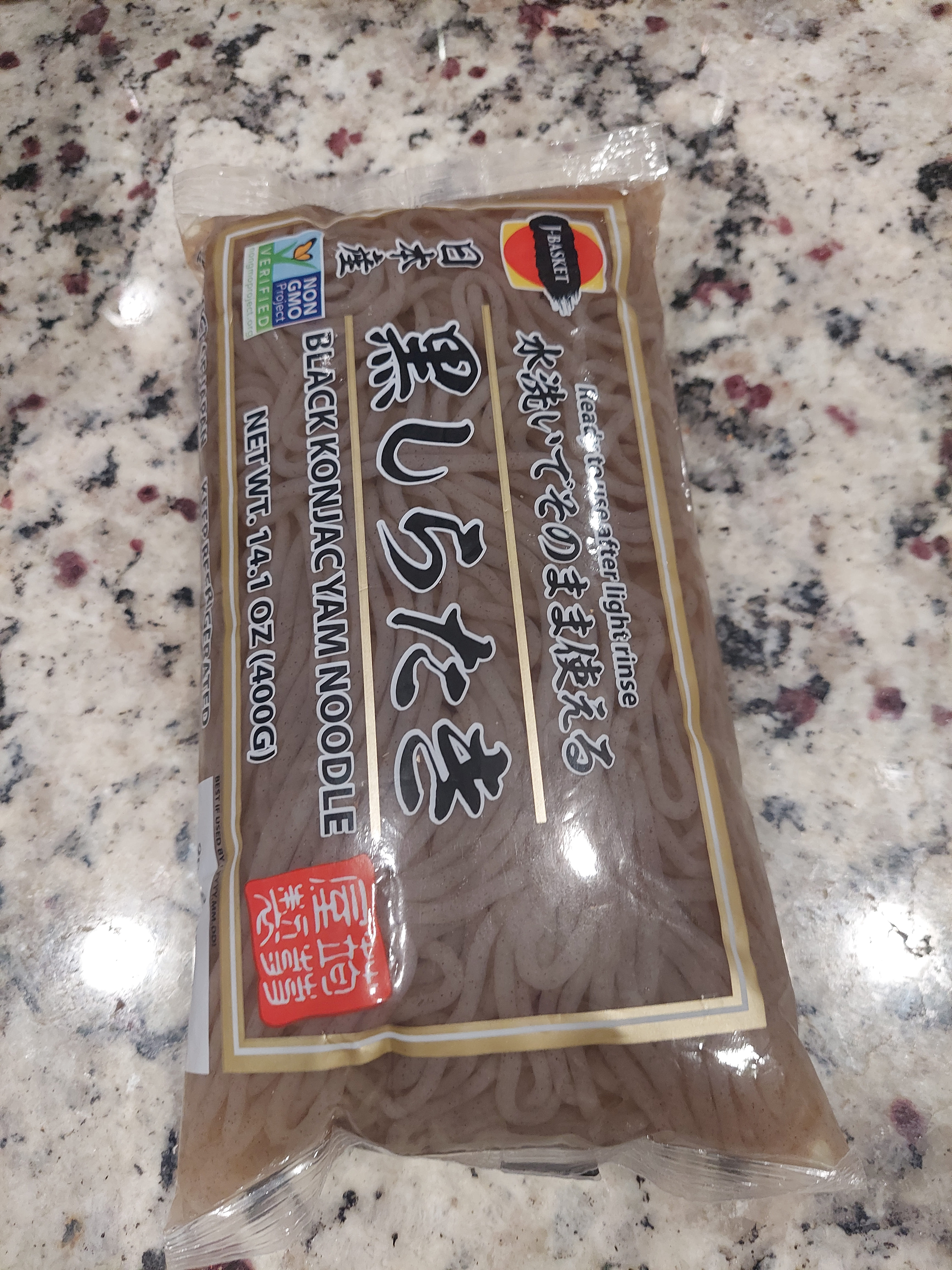 J-Basket 黒しらたき 糸こんにゃく 400 グラム - Weee!