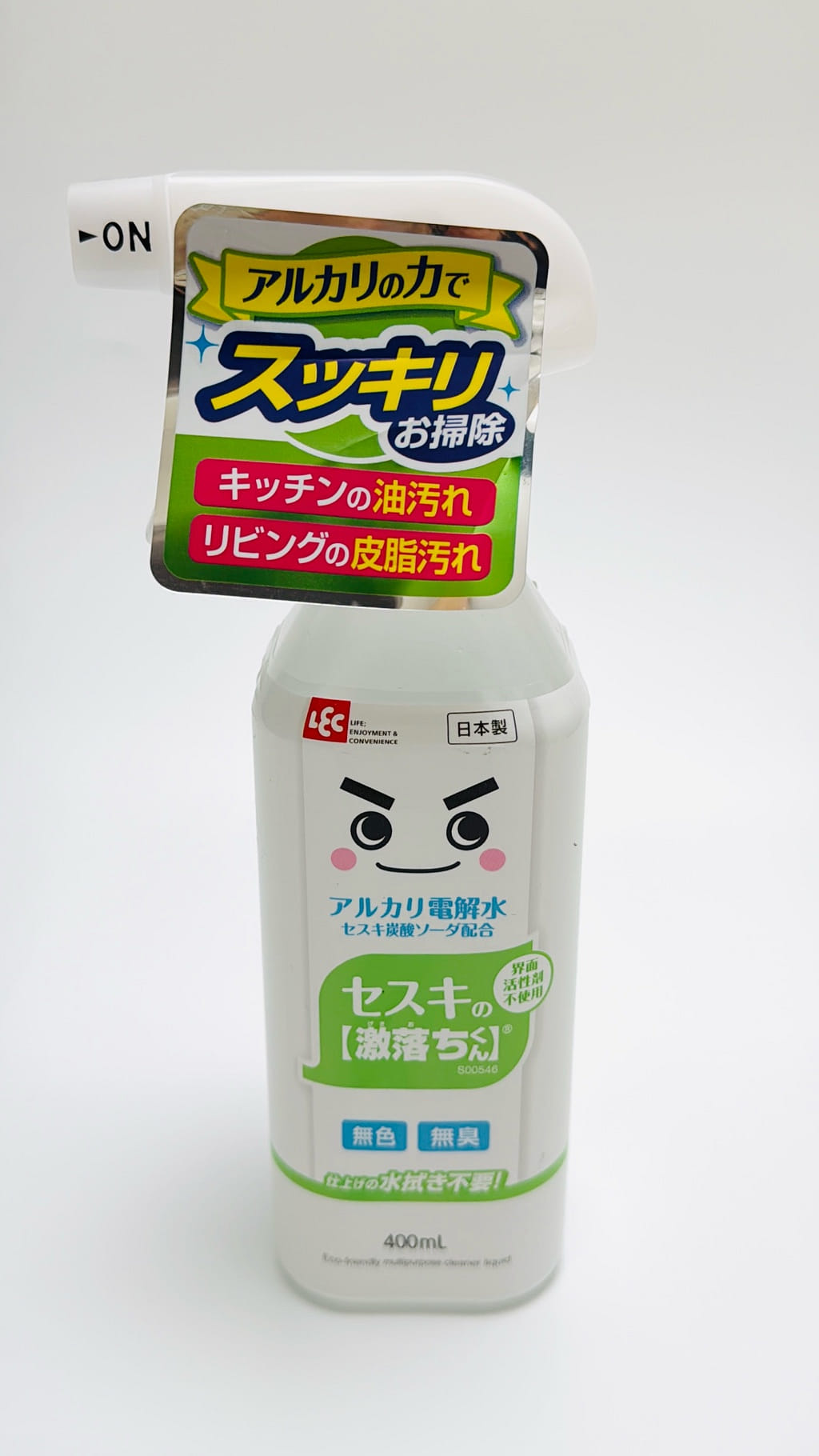 セスキの激落ちくん アルカリ電解水スプレー 400 ml(ミリリットル) - Weee!