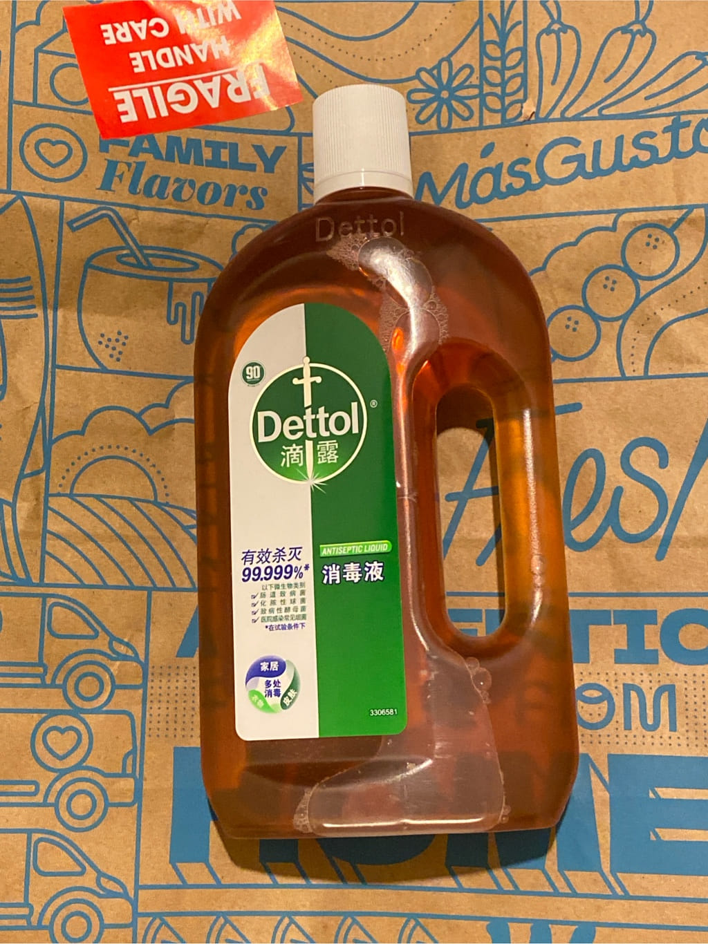 Get Dettol Antiseptic Disinfectant Liquid 750 ml Delivered | Weee