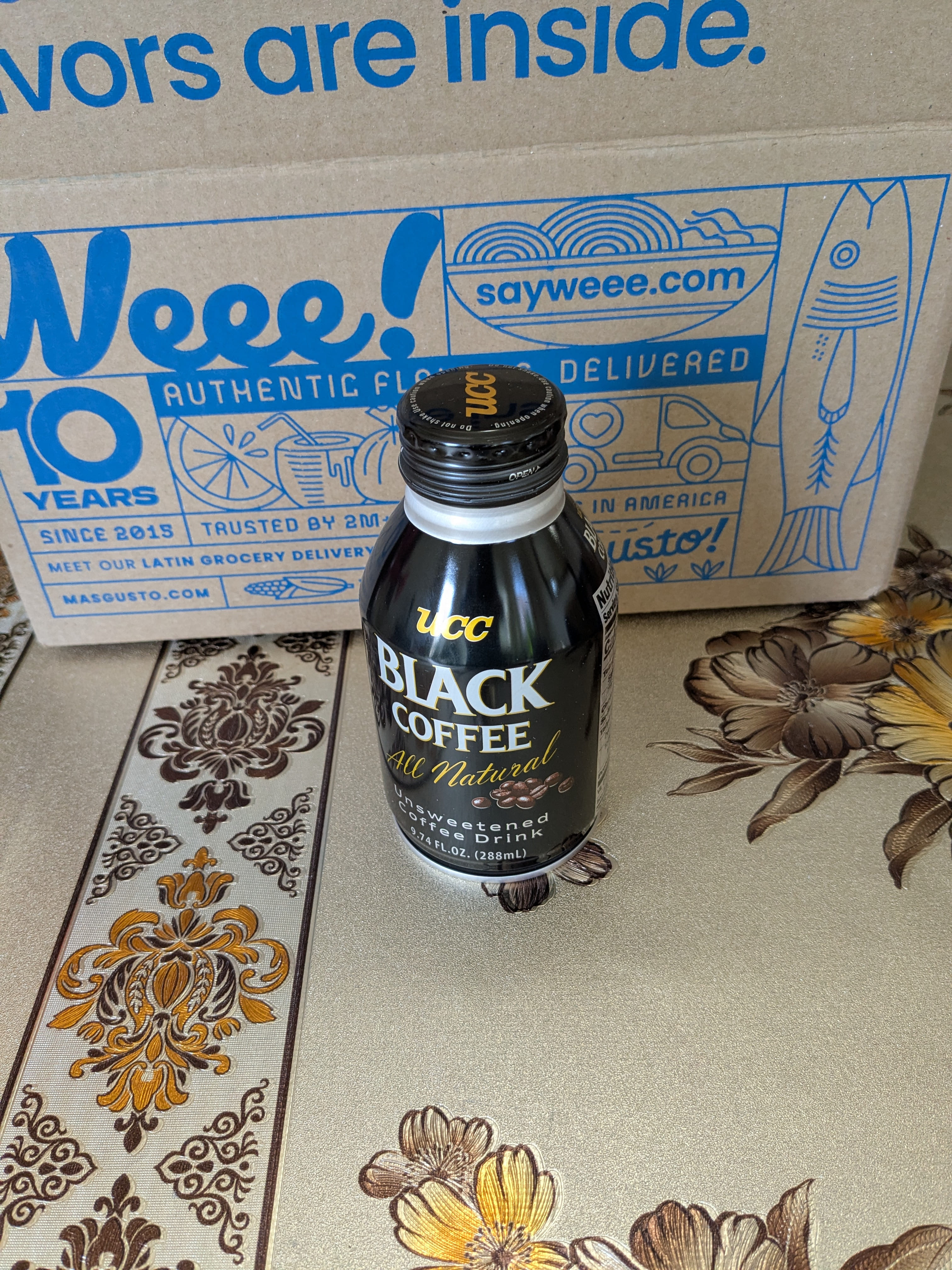 UCC ブラックコーヒー 無糖 9.7 fl.oz - Weee!