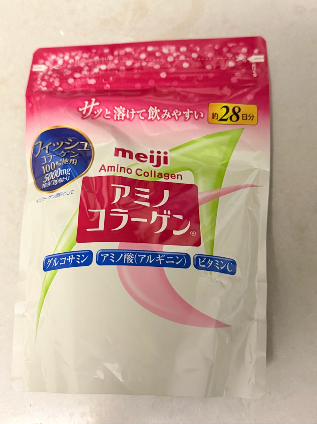 明治 アミノコラーゲン プレミアム 約28日分(196g×3個セット) 新品