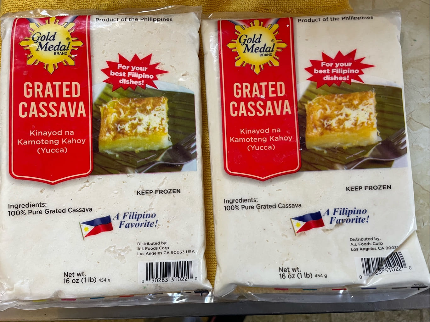 Get Gold Medal Grated Cassava, Frozen 16 oz Delivered | Weee