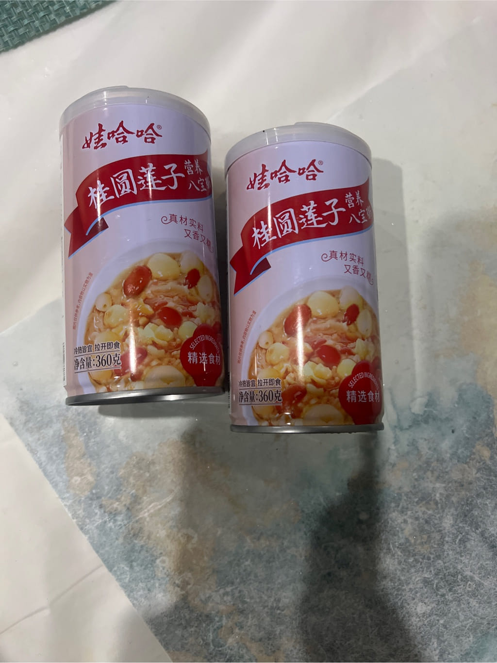 娃哈哈桂圆莲子八宝粥360 克- Weee!