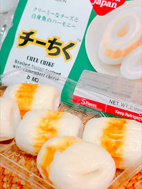 紀文 チーちく チーズ入りちくわ 5個入り 2.99 オンス - Weee!