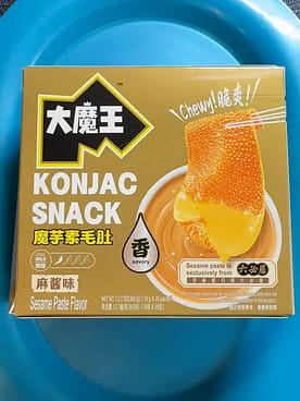 MOWON KONJAC SNACKS- SESAME 360 グラム - Weee!