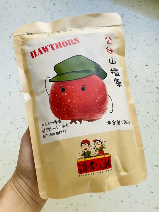 Yimeng Commune サンザシ ストリップ 280g