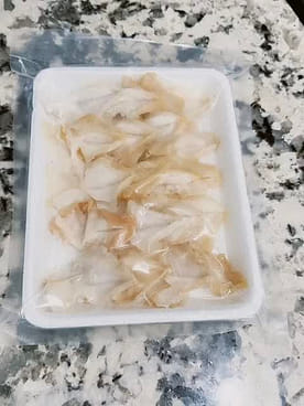 Frozen Sashimi Whelk Meat Slice ( Tsubu-gai) 5.6 盎司- Weee!