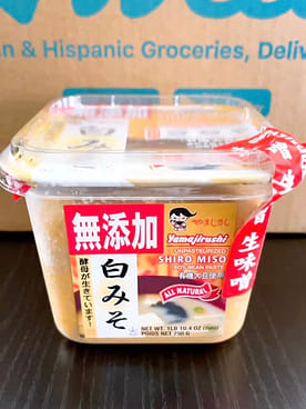 味噌　エイブ・サピエン（ラスプーチン無し） Yamajirushi 無添加 白みそ 750 グラム - Weee!