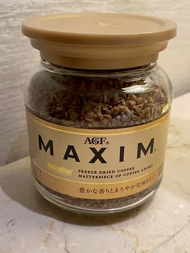 AGF マキシム インスタントコーヒー 瓶 80g - Weee!