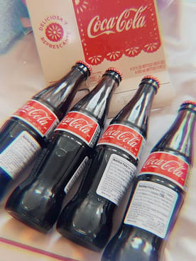 Coca 瓶入コーラー 4 パック入 12 fl.oz*4 本 - Weee!