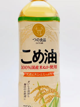 つの食品 こめ油 100%国産米ぬか使用 750g 1.65 ポンド - Weee!