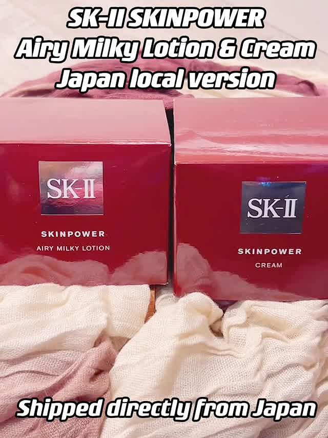 Direct mail from Japan, two SK-II energizing and radiant essence