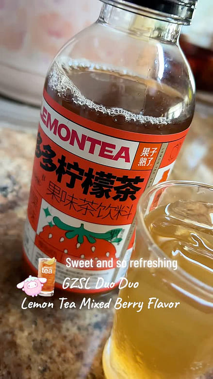 GZSL Duo Duo Lemon Tea Mixed Berry Flavor 500