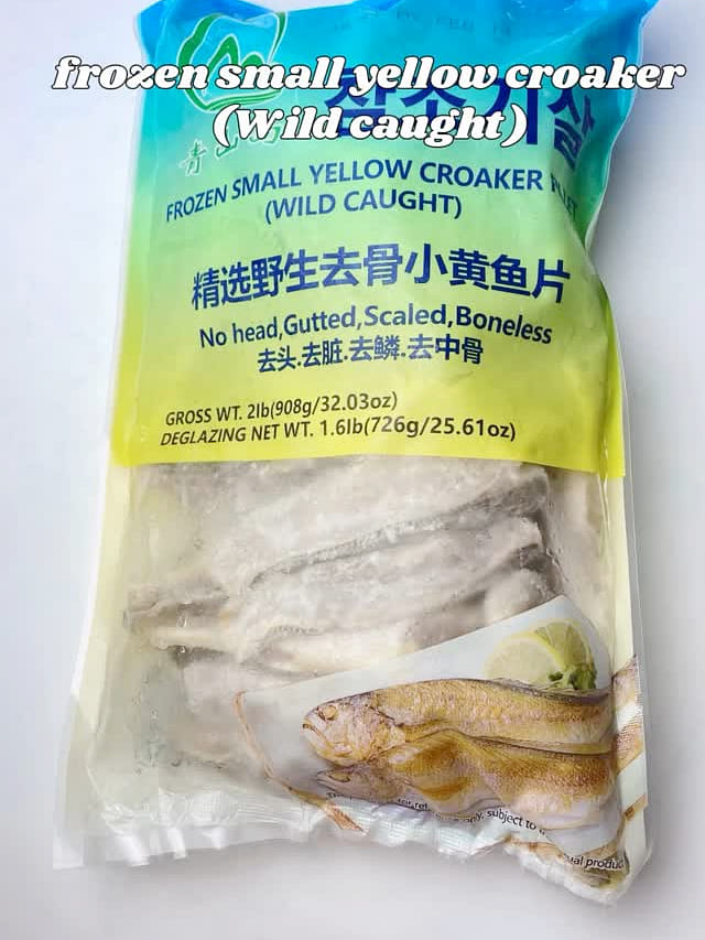 frozen small yellow croaker(Wild caught) 25.61 OZ