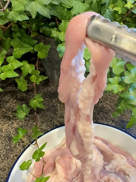 牛モツ 小腸 ホルモン もつ鍋用 冷凍 1.5 ポンド - Weee!