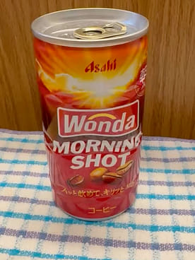 Get Asahi Wonda Morning Shot Refreshing Coffee 185 g Delivered