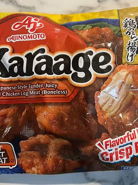 から揚げ 味の素 鶏もものから揚げ 冷凍 350 グラム - Weee!