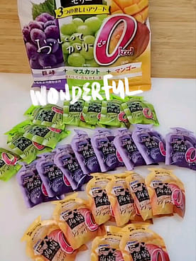 オリヒロ ぷるんと蒟蒻ゼリー アソート カロリーゼロ 巨峰+マスカット+
